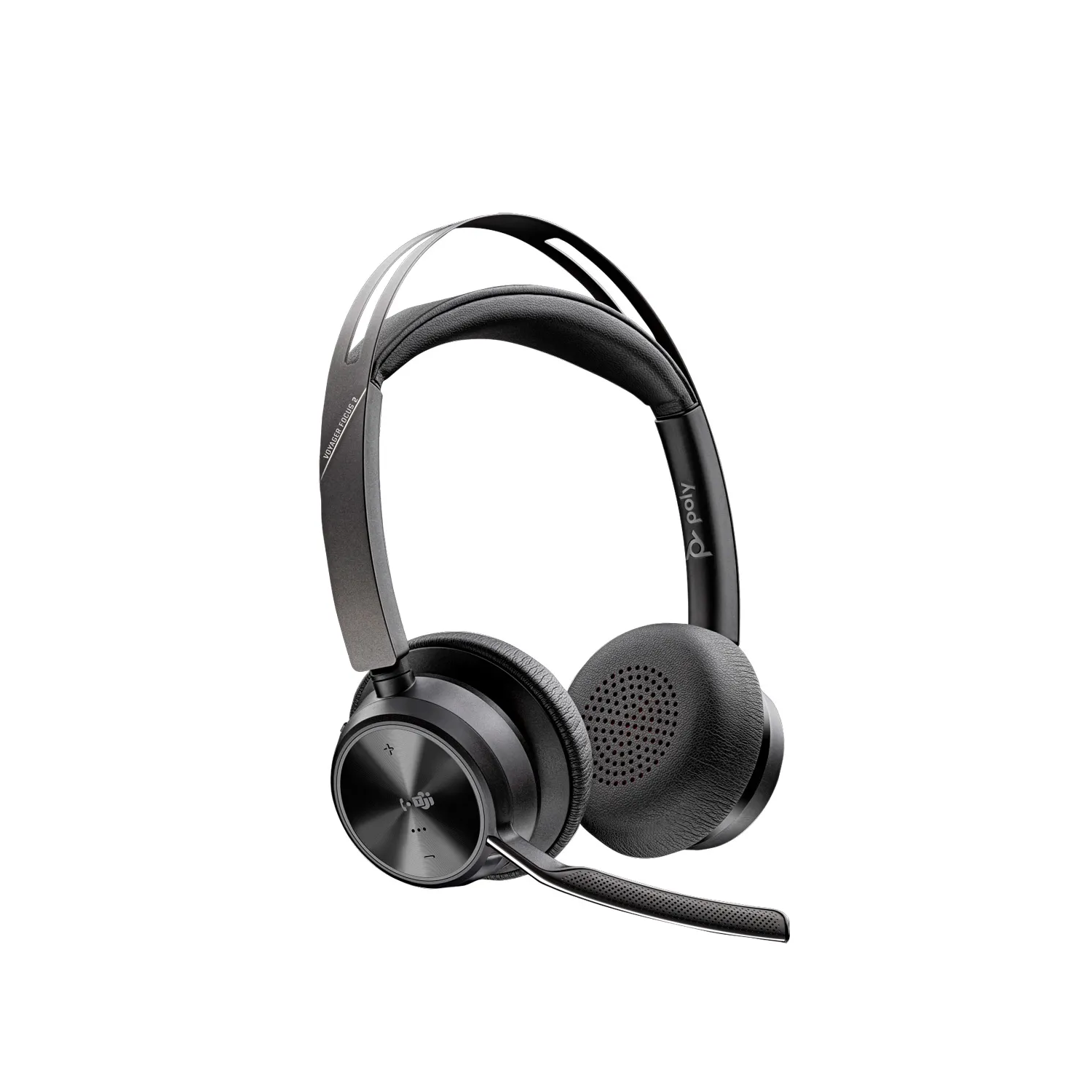 Headset HP Poly Voyager Focus 2 USB-A/C com Base para Microsoft Teams - 9T9J6AA#AC3