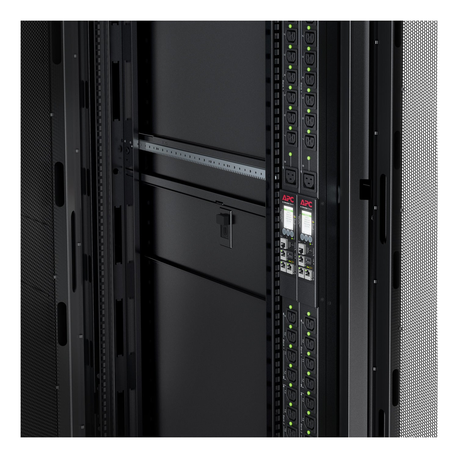 Rack APC PDU Switched ZeroU 20A 208V C13 C19 - APDU9959NA3