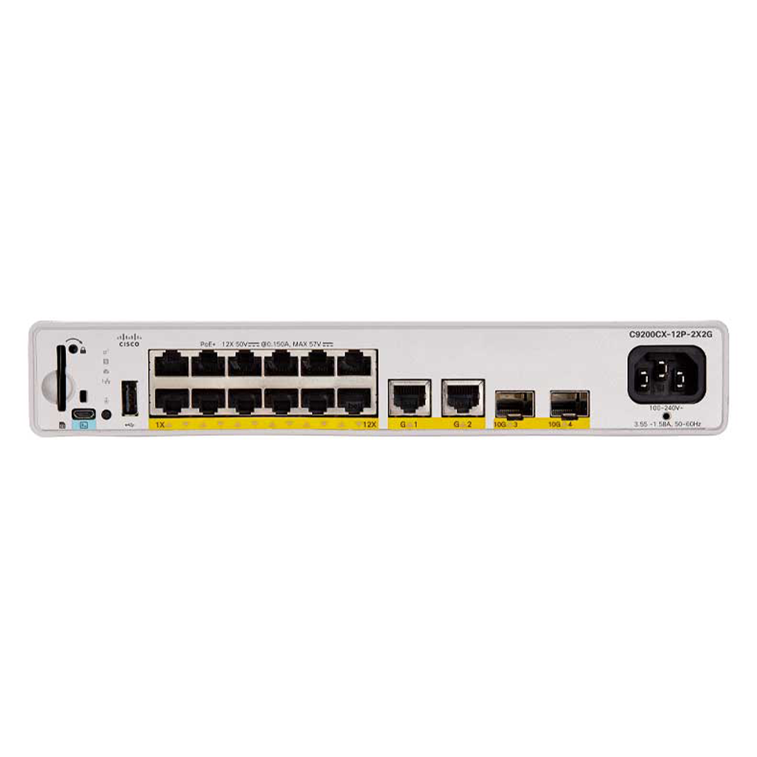 Switch Cisco Catalyst 9200 12 Portas 1G PoE 240W - NETWORK ADVANTAGE