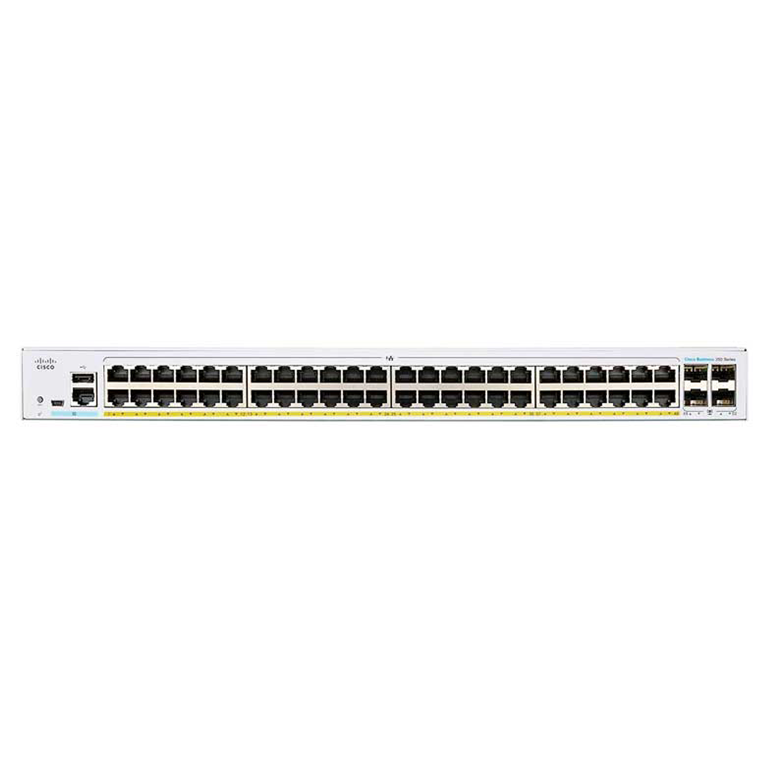 Switch Cisco CBS350 48 Portas Gigabit 4 Portas 1G SFP - Gerenciável