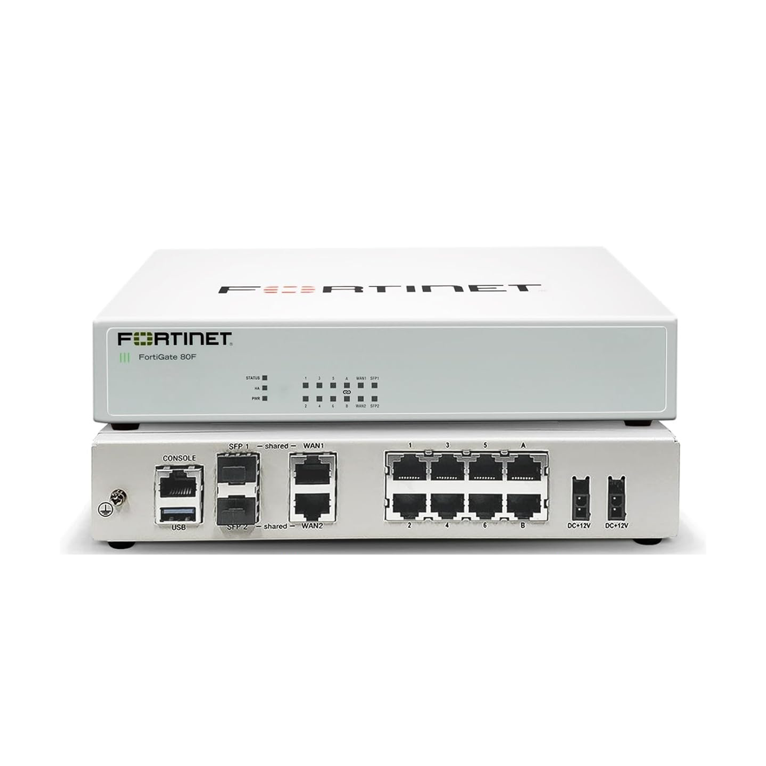 Firewall Fortinet FortiGate FG-80F-HA – Firewall Appliance (High Availability) – mesmo hardware do FG-80F