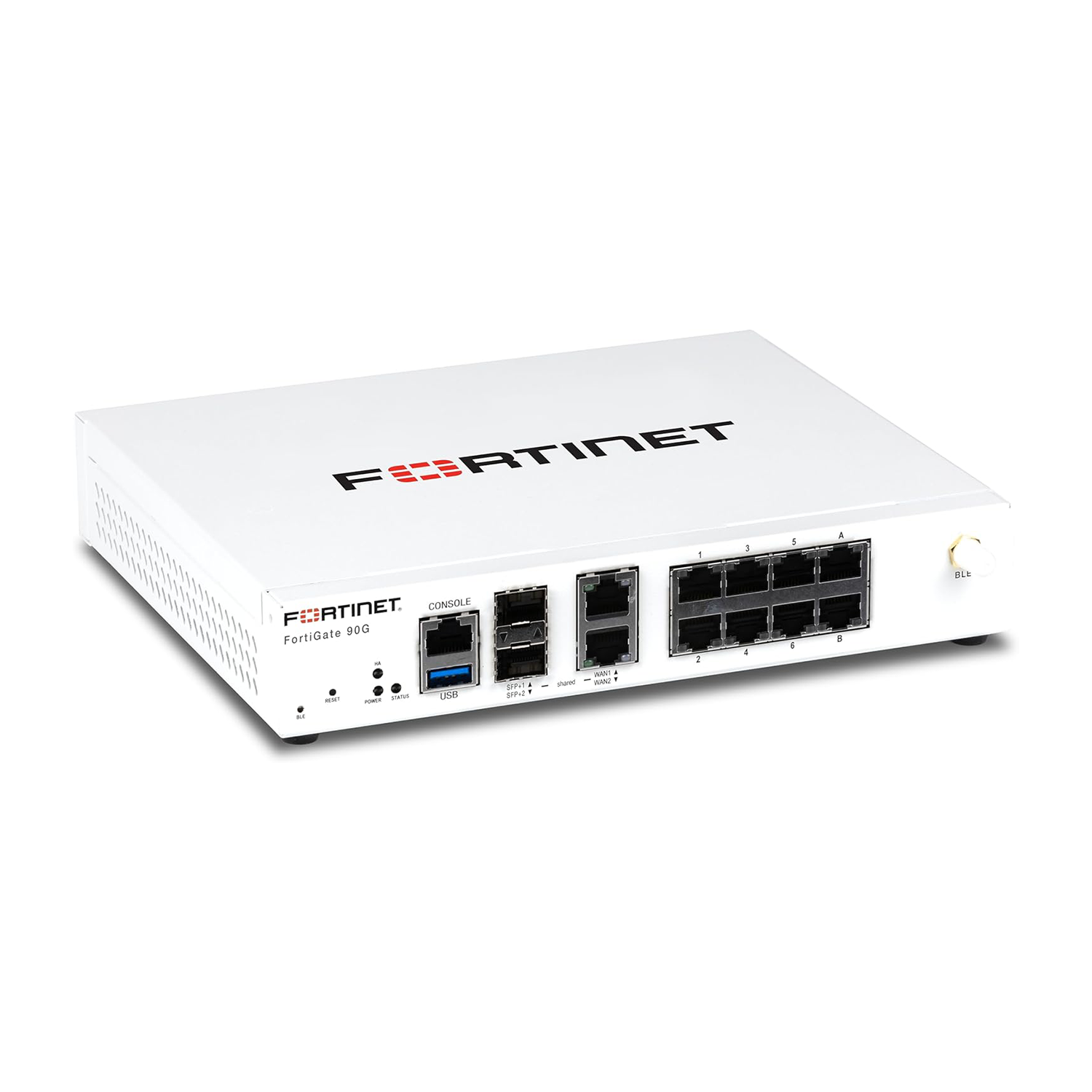 Firewall Fortinet FortiGate FG-90G – Firewall Appliance com 8x GE RJ45 Ports, 2x 10GE RJ45/SFP+ Shared Media WAN Ports