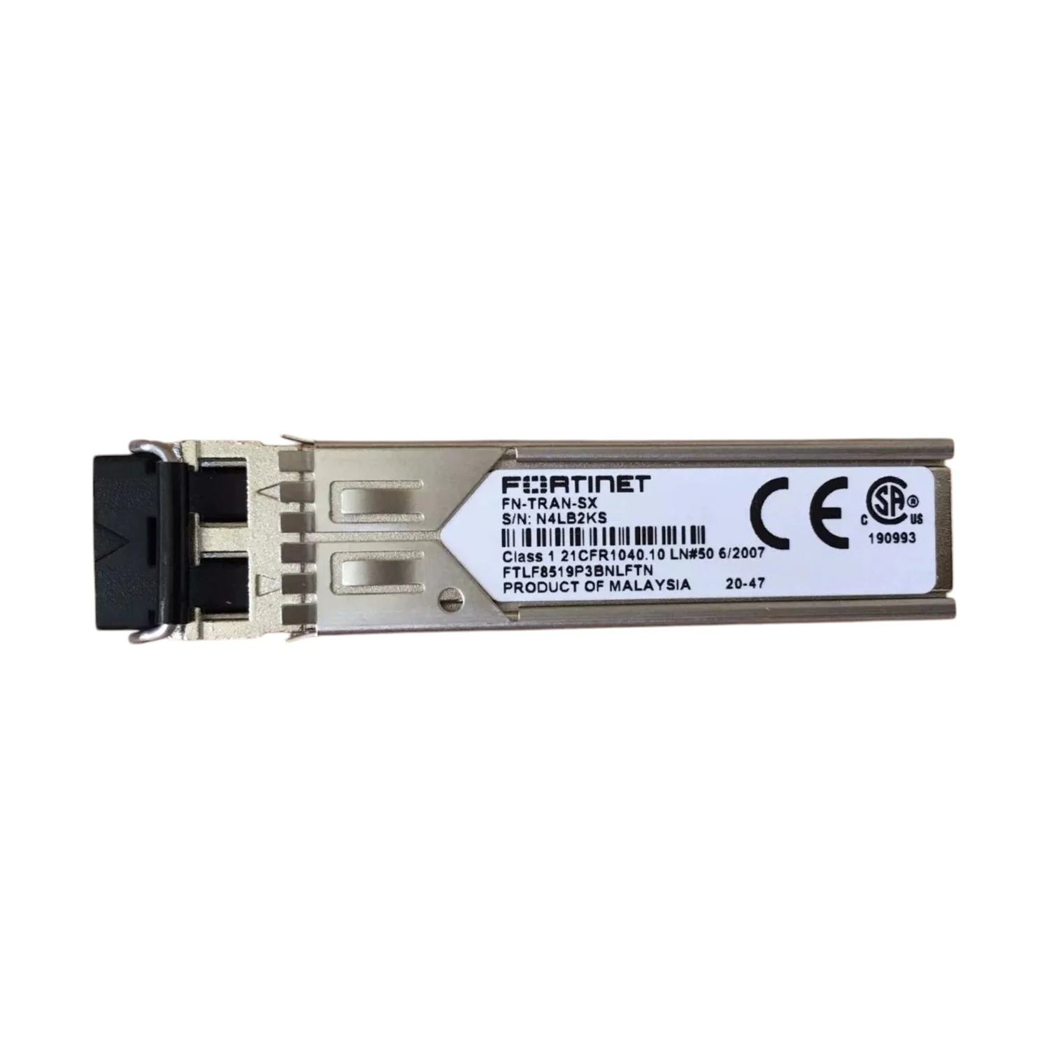 SFP Fortinet Transceiver FN-TRAN-SX – 1GE SFP SX Transceiver Module