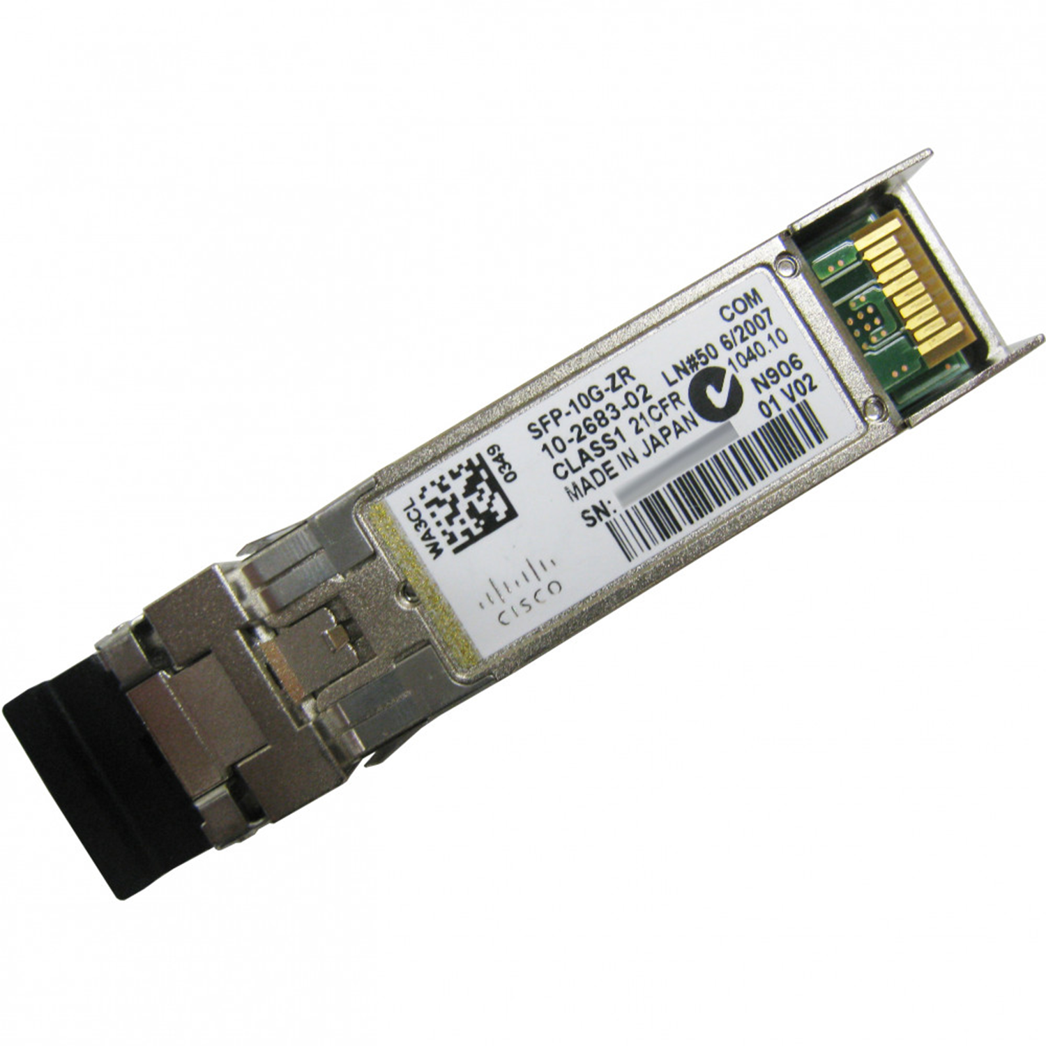 SFP+ Cisco SFP 10G -ZR Monomodo - 80Km ENTERPRISE-CLASS