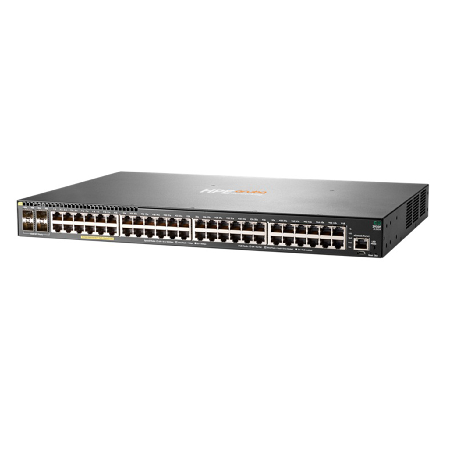 Switch Aruba 2930F 48 portas Gigabit e 4 portas SFP 1G