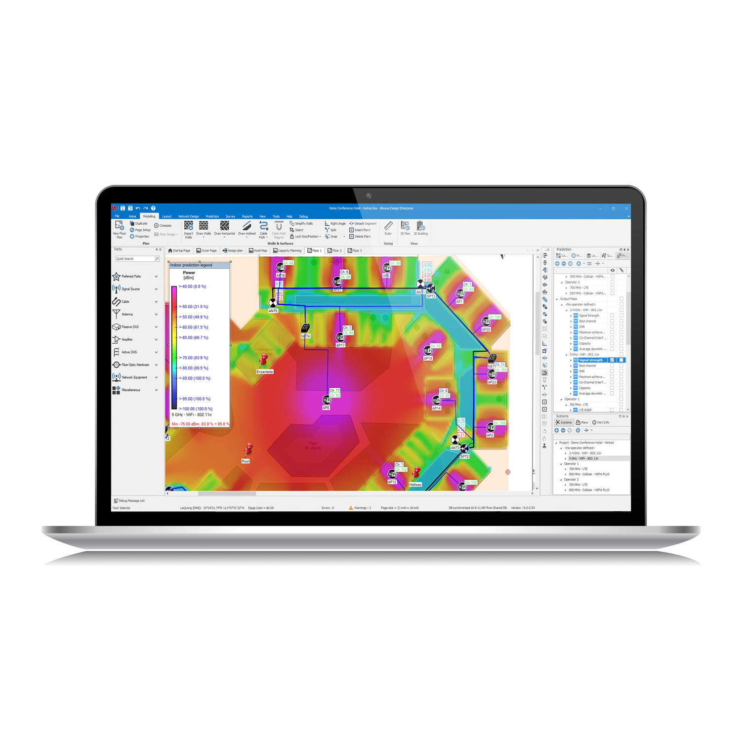Site Survey Preditivo para Escritórios até 500 m²