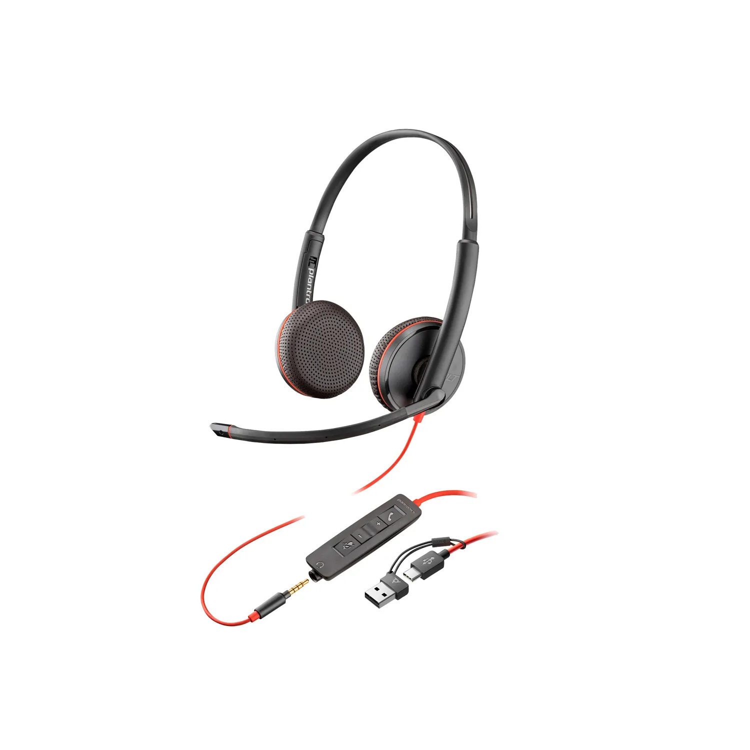 Headset HP Poly Blackwire C3225 USB-A/C - 8X229A6