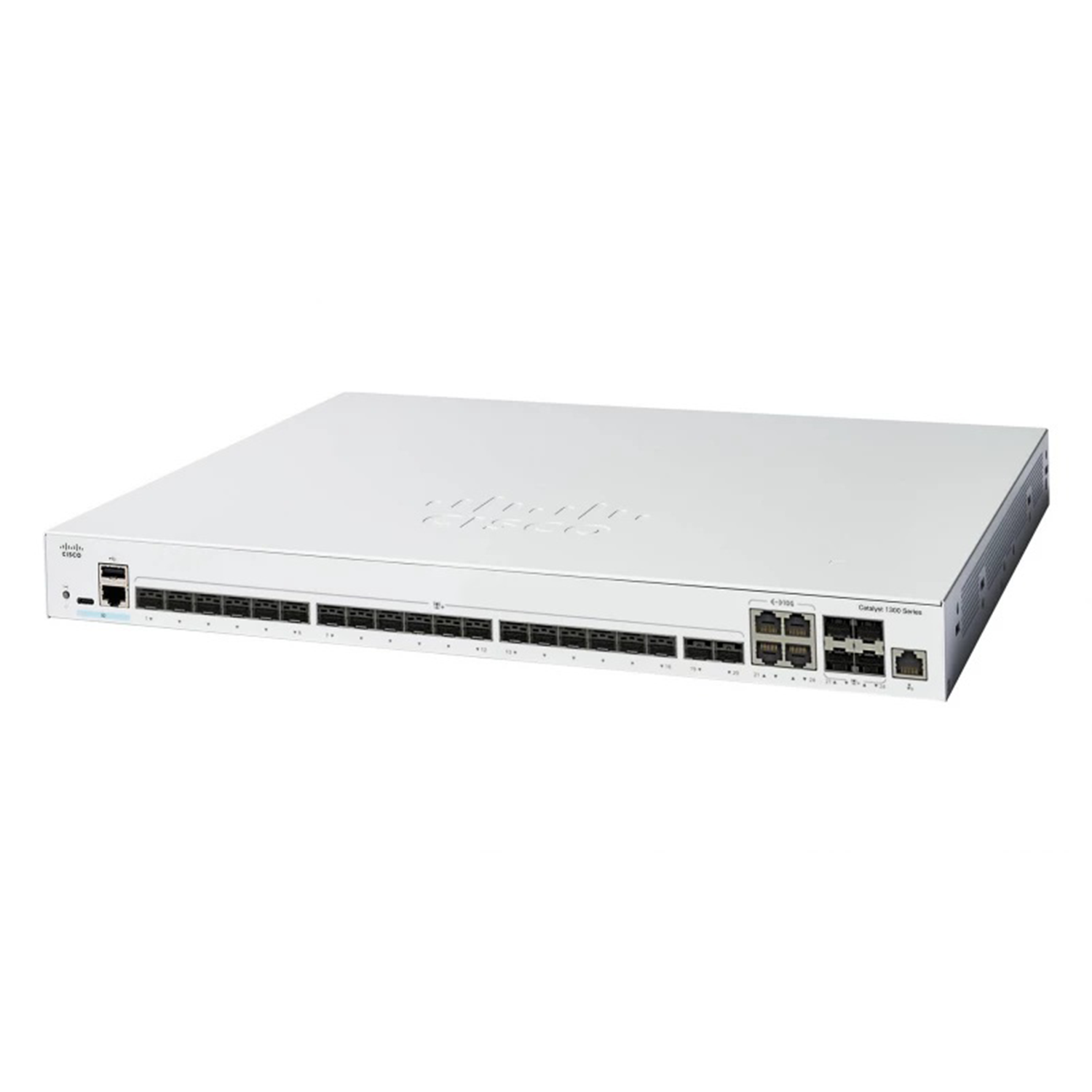Switch Cisco Catalyst 1300 24 Portas 10GE, 4 Portas 10G SFP+ SHARED