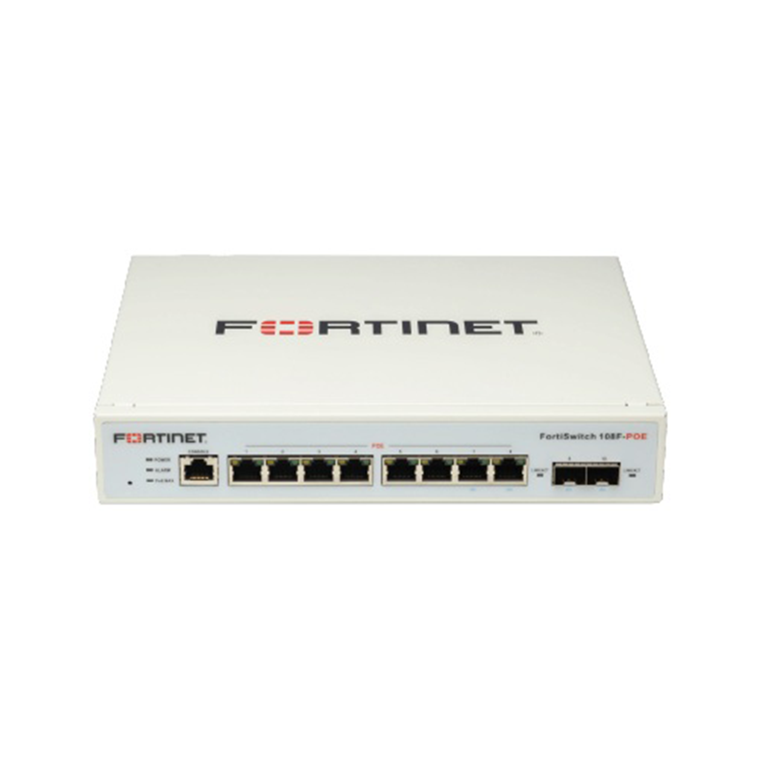 Switch Fortinet FortiSwitch FS-108F-POE – L2 Managed PoE Switch with 8x GE, 2x SFP