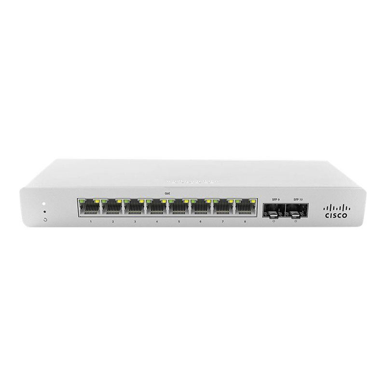 Switch Cisco Meraki MS130 8 Portas + 2 Portas SFP 1G PoE 6x 1G + 2x 2.5G PoE 120W com Licenciamento Enterprise de 5 anos - Gerênciamento em Coud