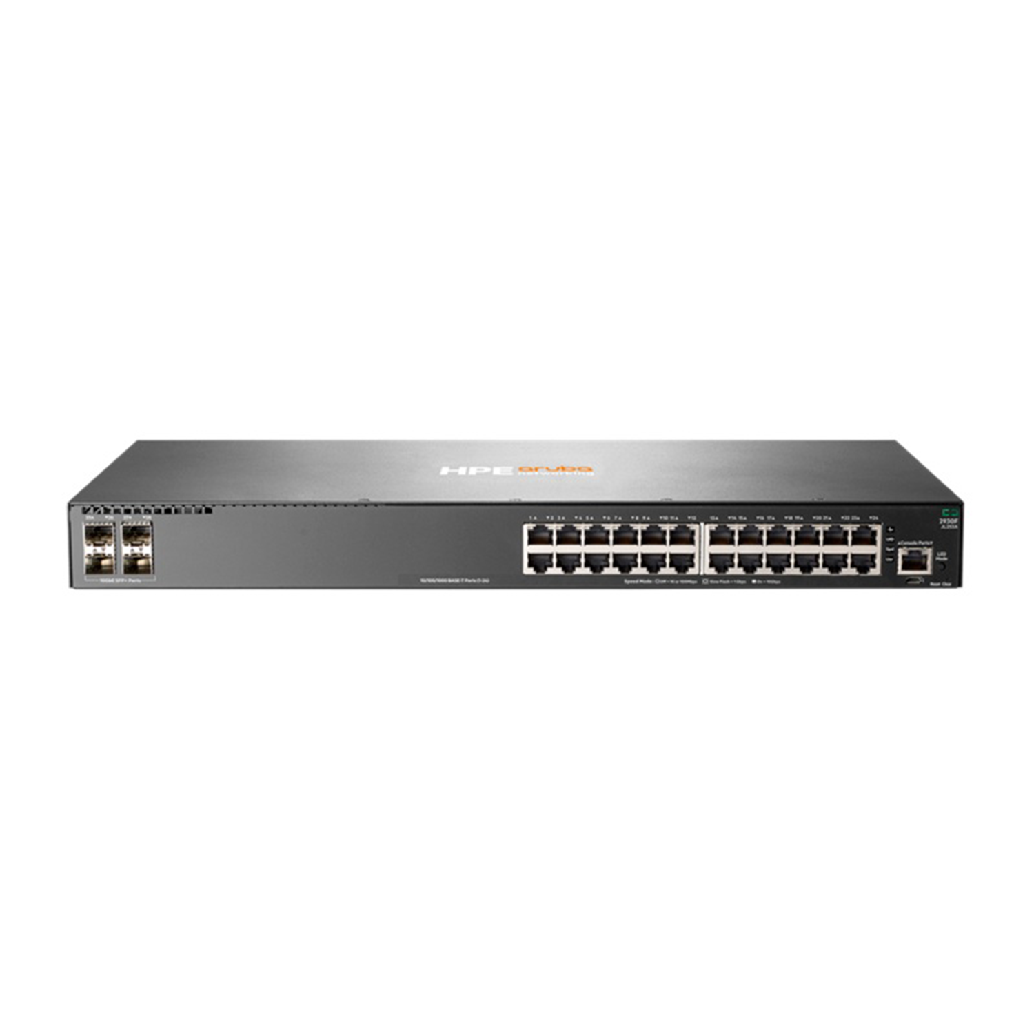 Switch Aruba 2930F 24 portas Gigabit e 4 portas SFP 1G