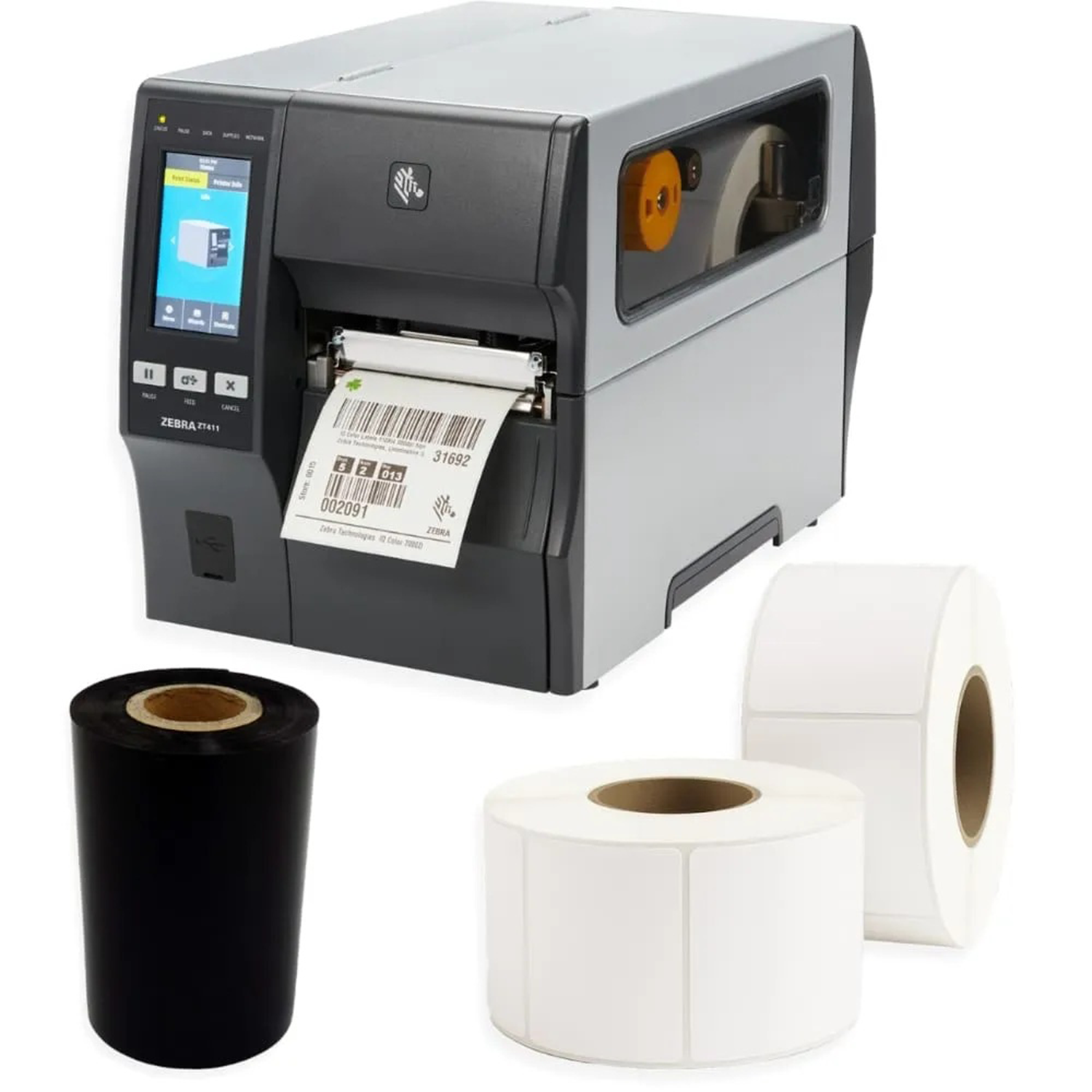 Impressora Industrial Zebra ZT411, impressora industrial 4", avançada