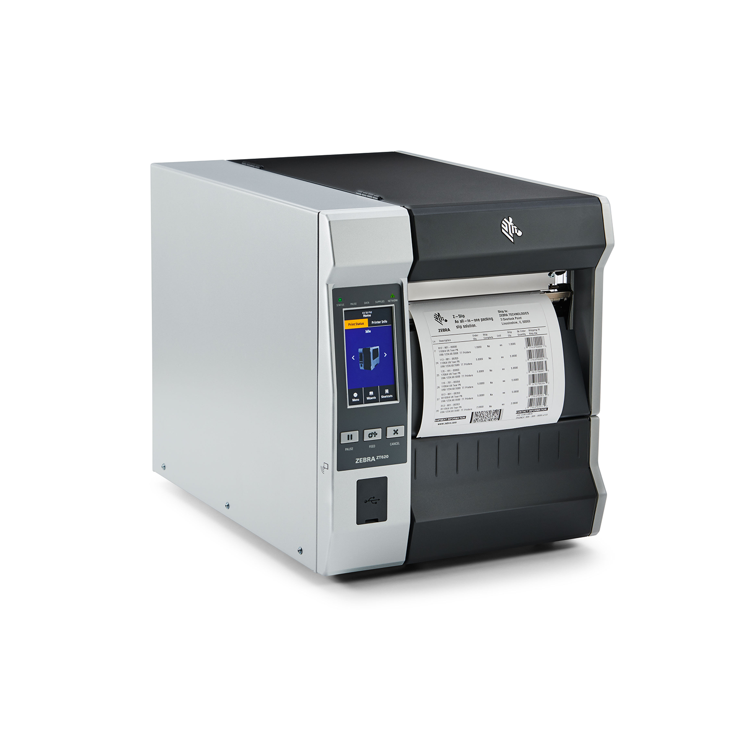 Impressora Industrial Zebra ZT610, impressora industrial 6", alta performance