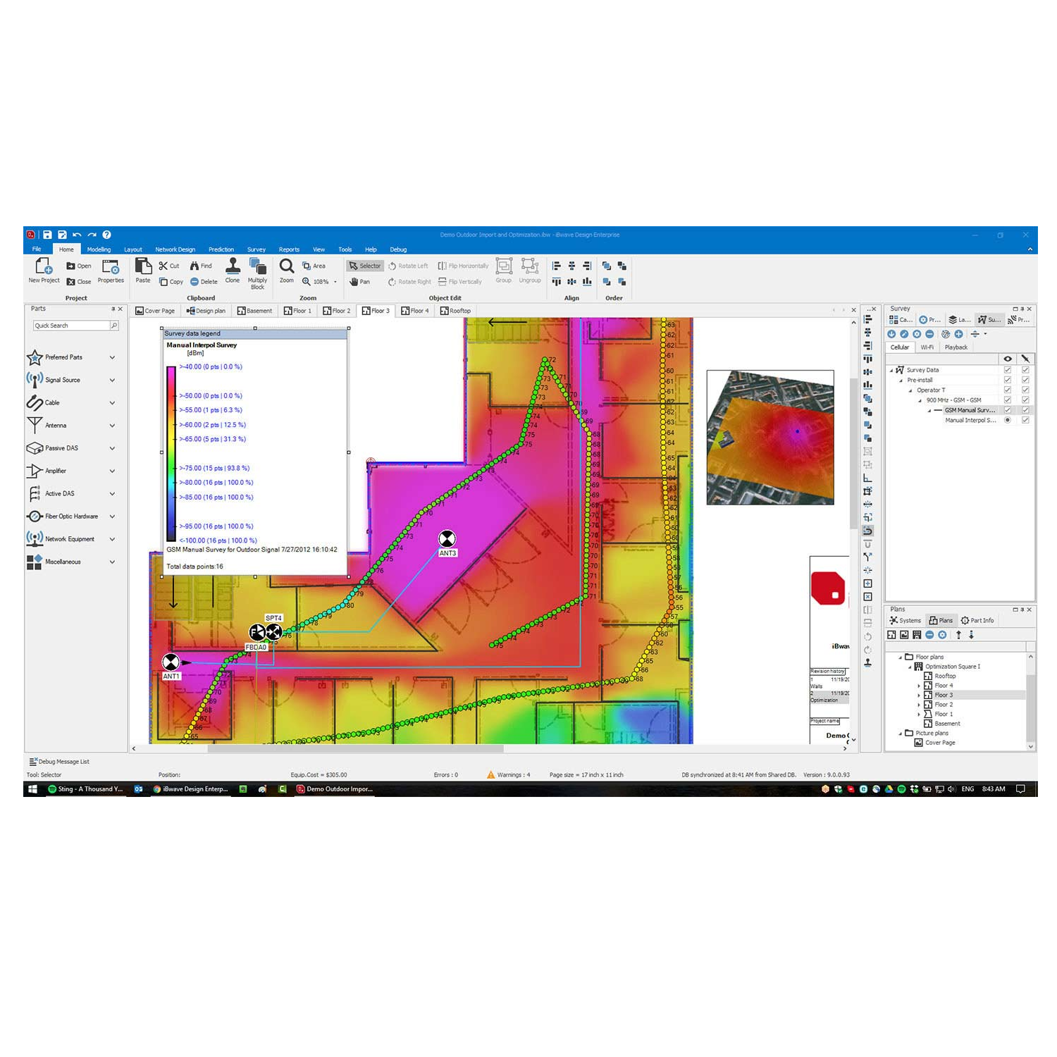 Site Survey Preditivo para Escritórios até 500 m²